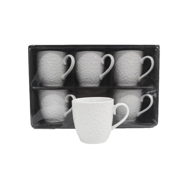 MMZ TAZZINE CAFFE' 6PZ 80CC DECORO 80