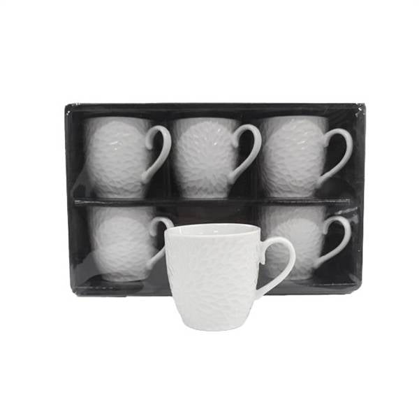 MMZ TAZZINE CAFFE' 6PZ 80CC DECORO 80 