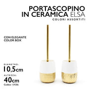 MMZ PORTASCOPINO ELSA D.10,5XH.40 COL.AS IN CERAMICA