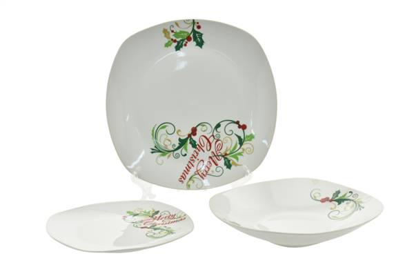 PARTENOPE SERV. PIATTI 18PZ QUADRO D723 