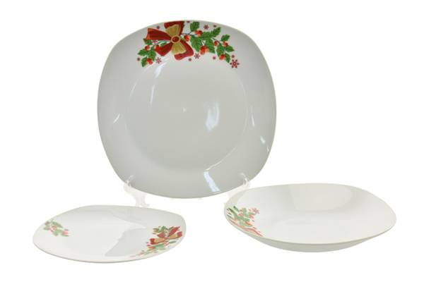 PARTENOPE SERV. PIATTI 18PZ QUADRO D741 