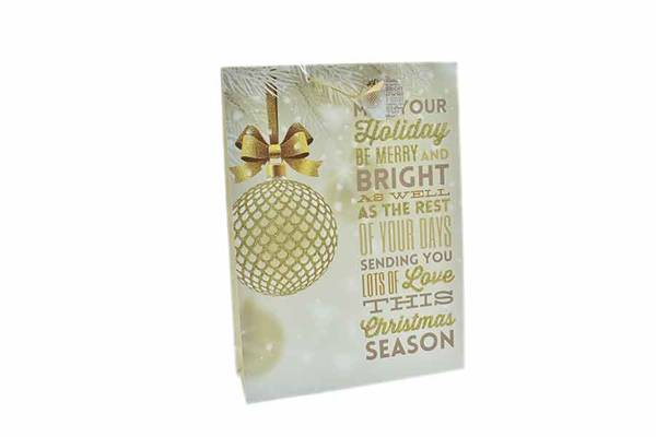 PARTENOPE BUSTA NATALE 210GR 27X14X33 