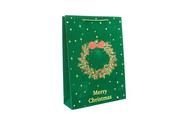 PARTENOPE BUSTA NATALE 27X14X33 D2 VERDE 