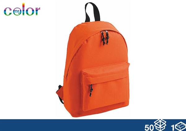 EOL ZAINO TESSUTO ARANCIO 38X28X12 