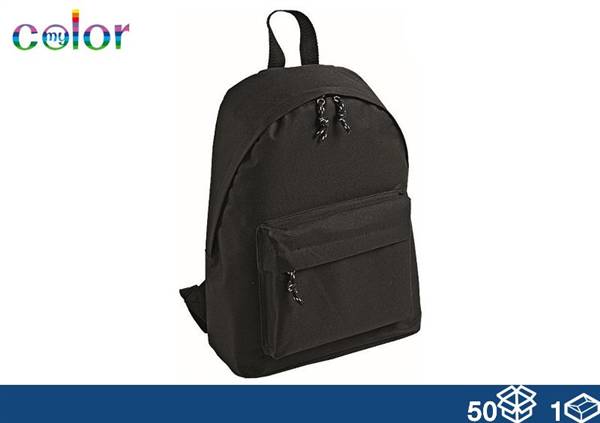EOL ZAINO TESSUTO NERO 38X28X12 