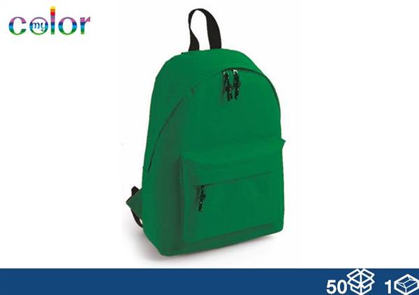 EOL ZAINO TESSUTO VERDE 38X28X12 