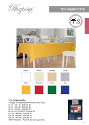 PREZIOSA TOVAGLIA QUADROTTA D.170 X8