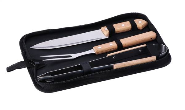 STAR SET BBQ + 3ACCESSORI + CUSTODIA 
