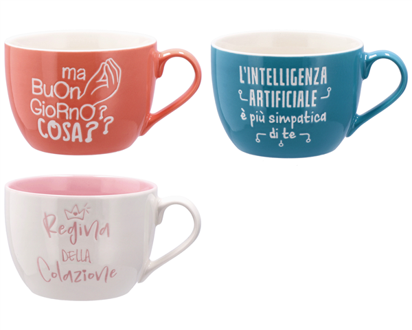 STAR TAZZA PORCELLANA ASS3COL DM15XH8