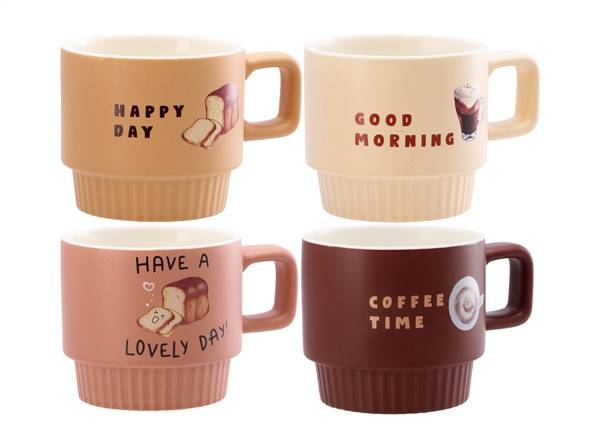 STAR TAZZA MUG ASS4COL DM.9,5XH8,5 