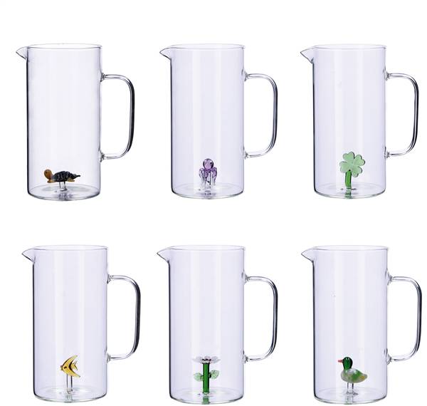 STAR CARAFFA VETRO + FIGURA 3D 
