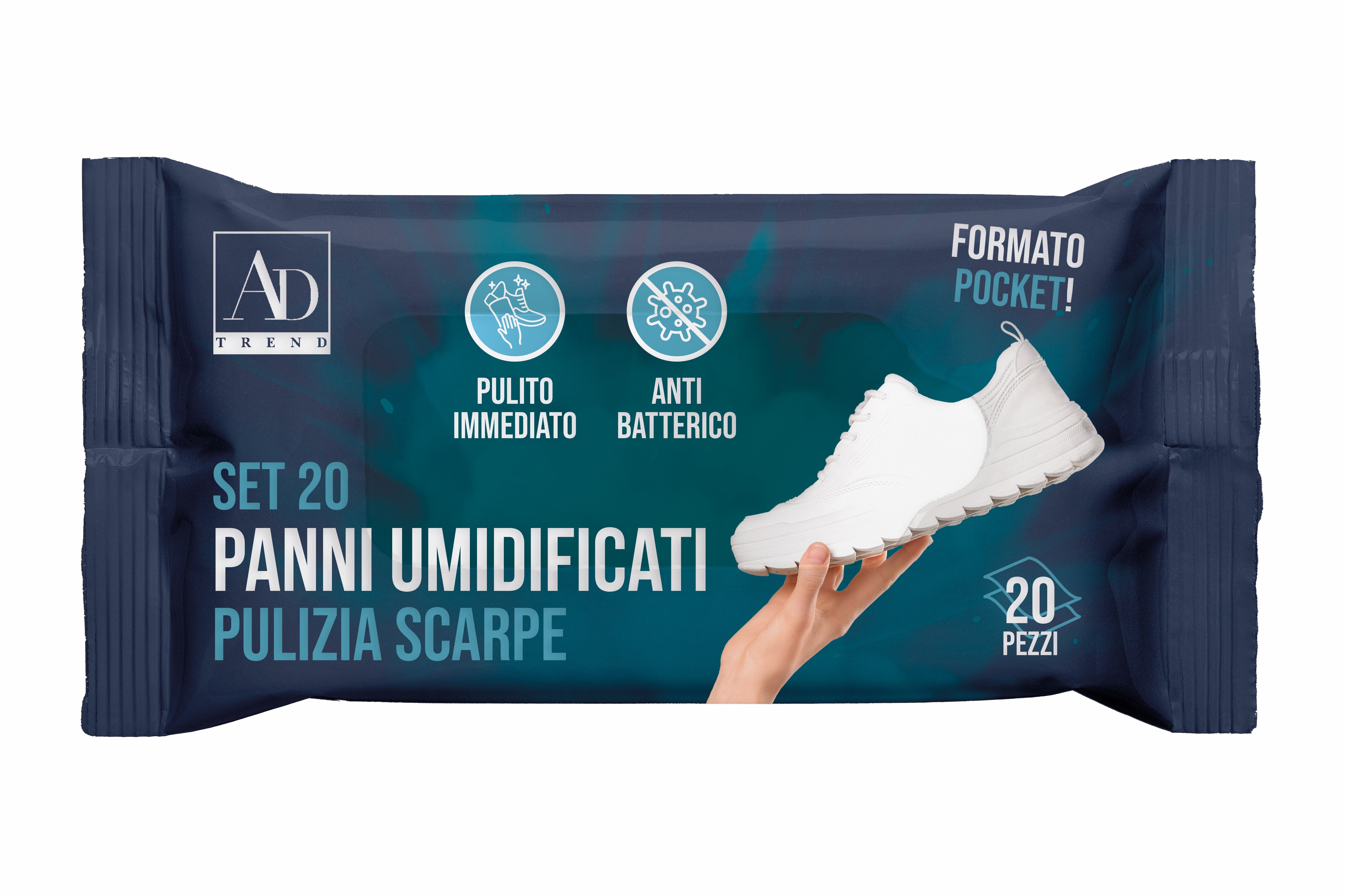 STAR PANNI UMIDI PULIZIA SCARPE 20PZ