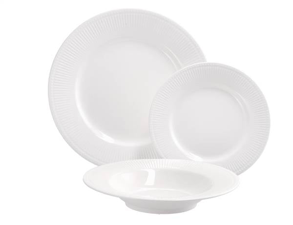 STAR SERVIZIO PIATTI PORCEL 18PZ BIANCO 