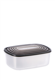 STAR CONTENITORE 6PZ PLASTICA C/COPERCH