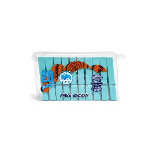 BIO PINZE BUCATO EXTRA FORTI 20PZ VERDE 