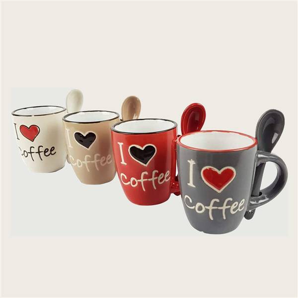 ARCA TAZZINA CAFFE' C/CUCCHIAINO COL.ASS 
