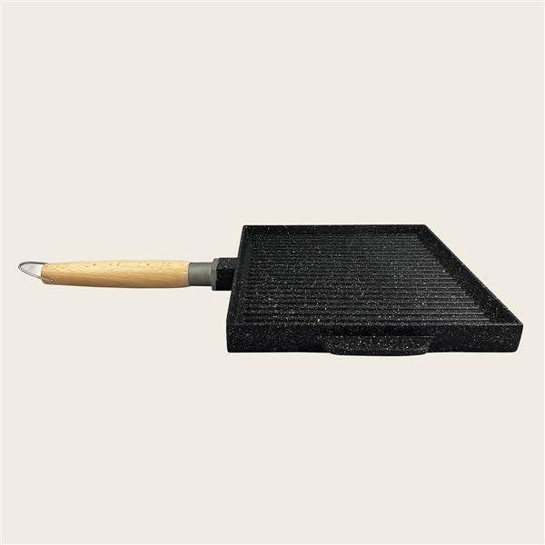 VULCANIA GRILL DOUBLE QUADRATA 26X26CM 