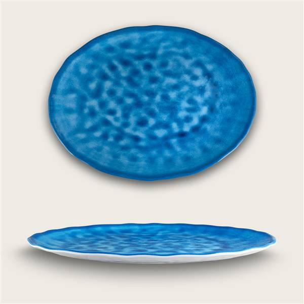 ARCA PIATTO OVALE 40X30 MELAM OCEANO 
