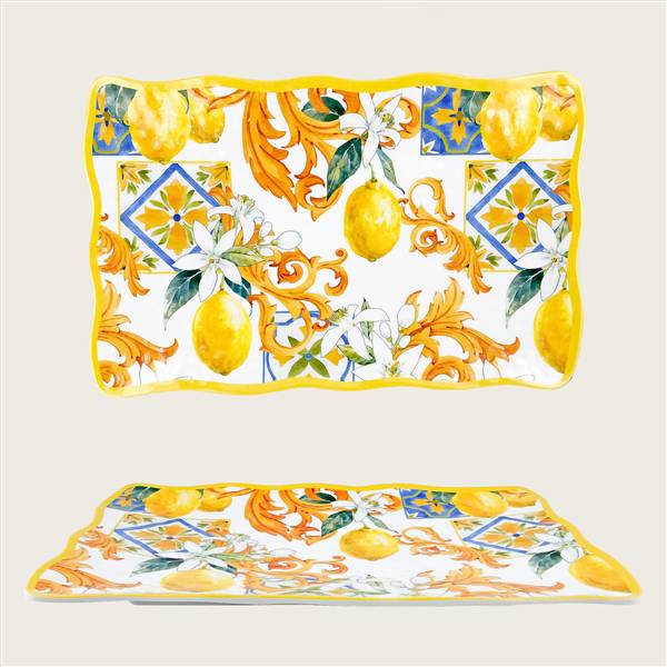 ARCA VASSOIO RETTANGOLO LEMON MEL. 30X21 