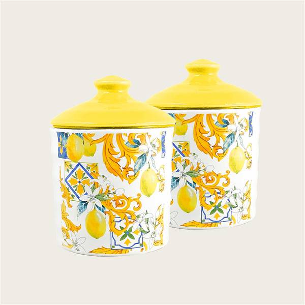 ARCA BARATTOLI 2PZ 11X11X18 LEMON 