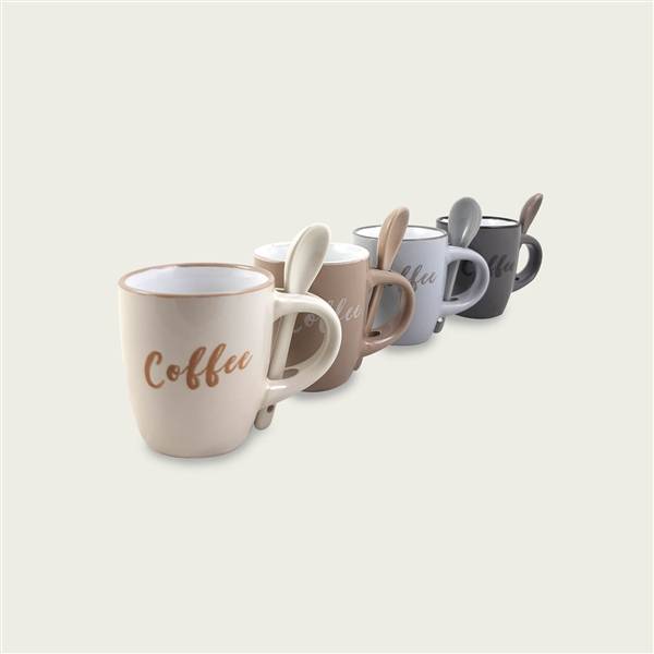 ARCA TAZZINA CAFFE' C/CUCCHIAINO COL ASS 