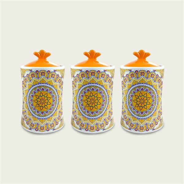 ARCA BARATTOLI 3PZ 11X11X14 ARANCIO 