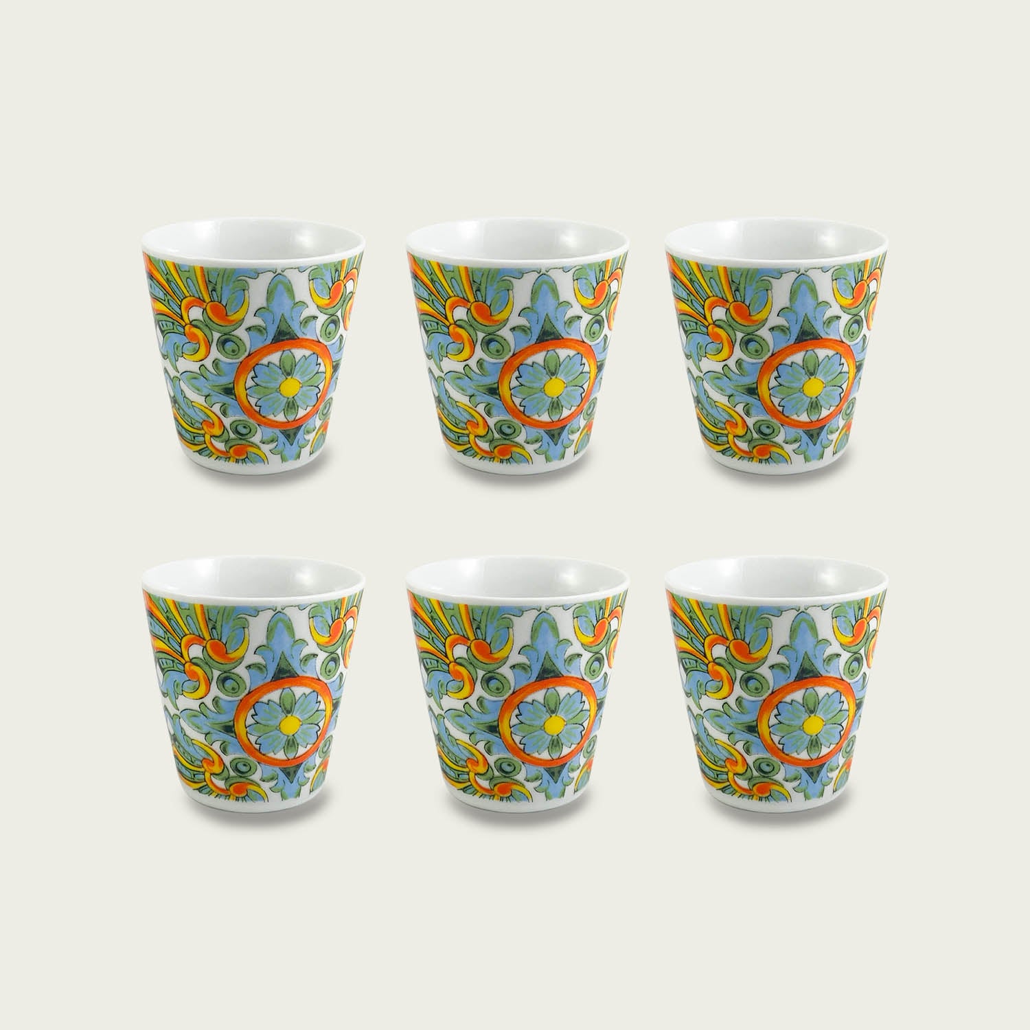 ARCA BICCHIERINI CAFFE' 6PZ SMERALDO