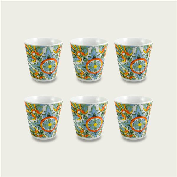 ARCA BICCHIERINI CAFFE' 6PZ SMERALDO 