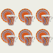 ARCA TAZZINE CAFFE' 6PZ C/PIATTO KYOTO