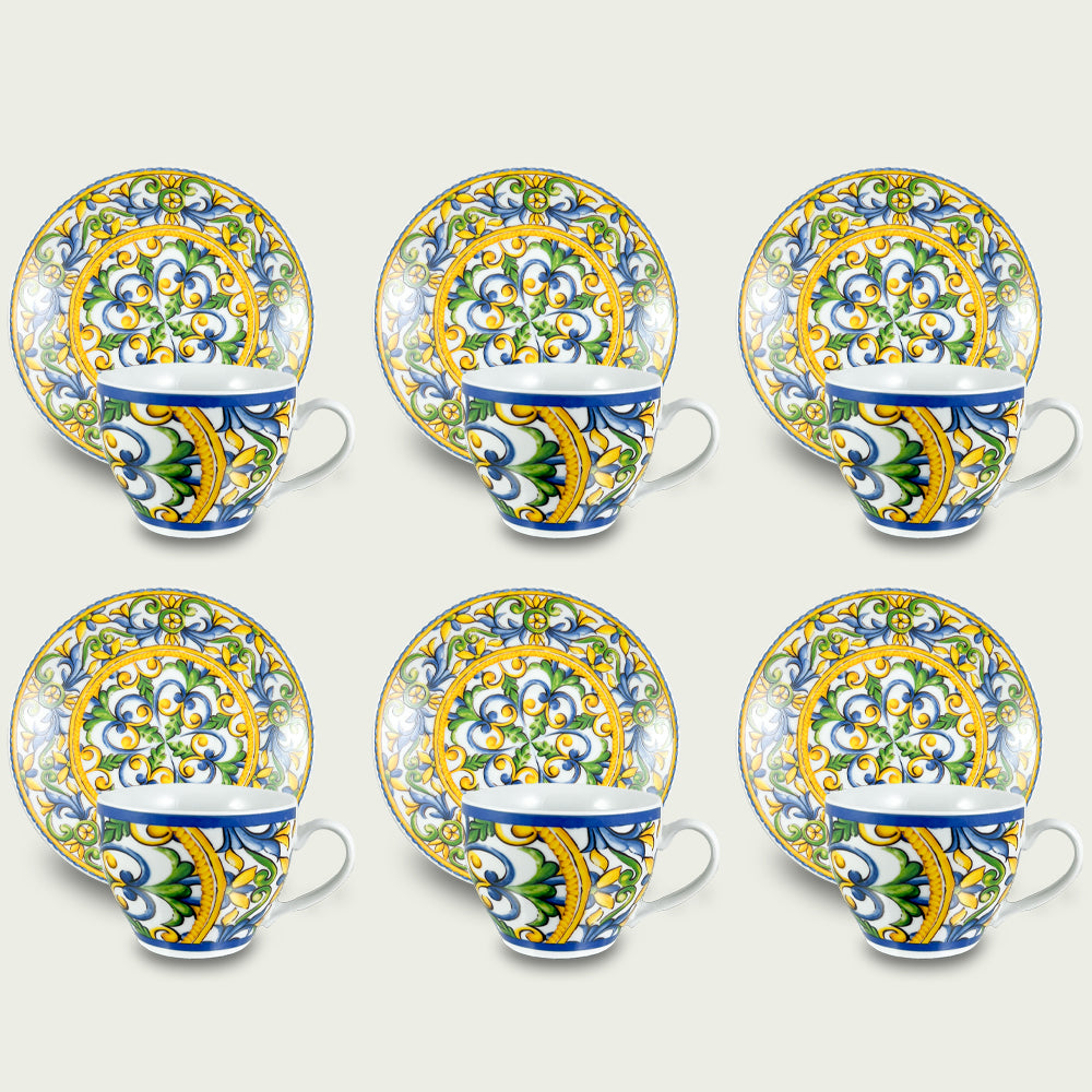 ARCA TAZZINE 6PZ C/PIATTO PORTOFINO