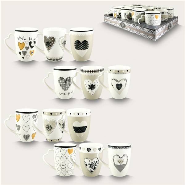 ARCA TAZZA MUG 34CL COL. ASS. 