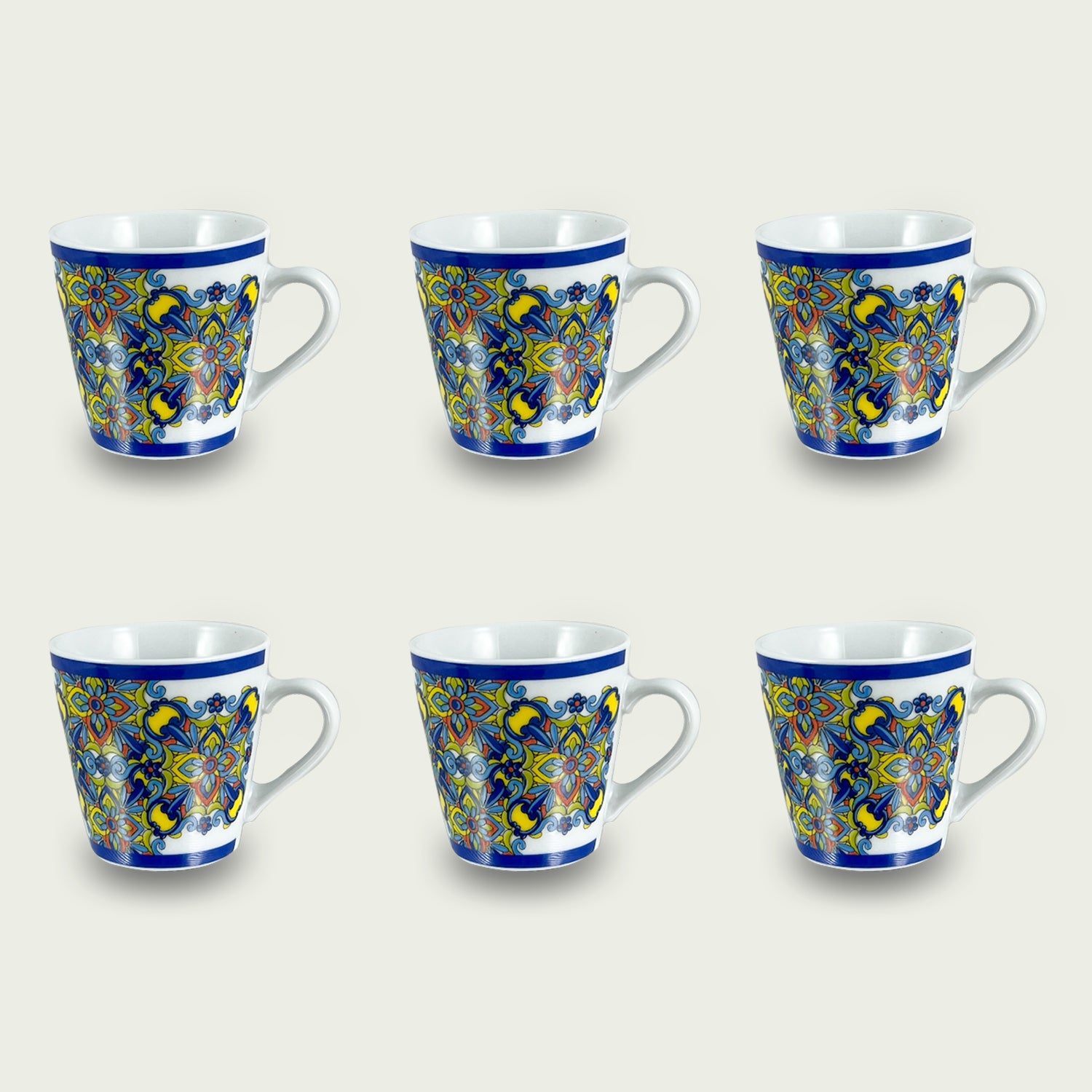 ARCA TAZZINE 6PZ S/PIATTO LIPARI