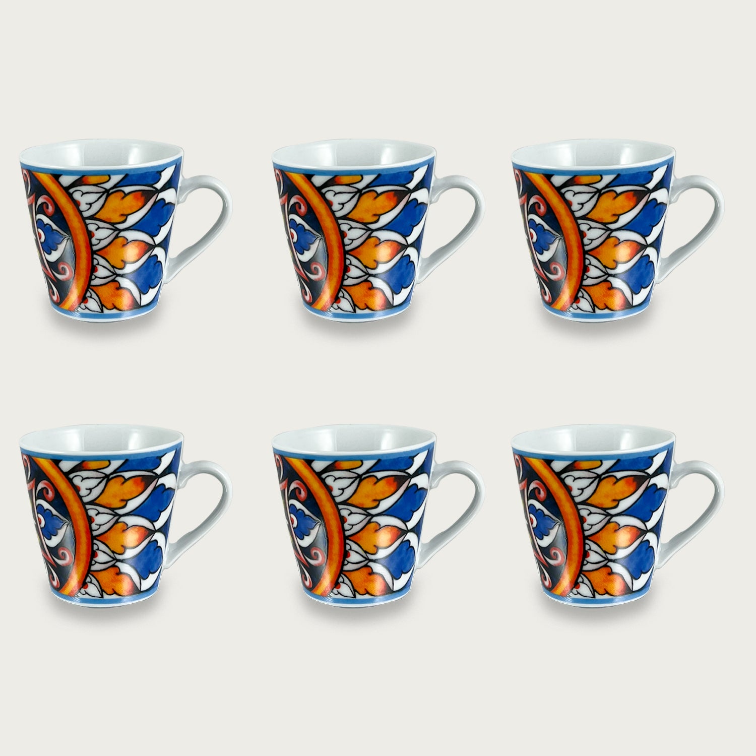 ARCA TAZZINE 6PZ S/PIATTO PORTOCERVO