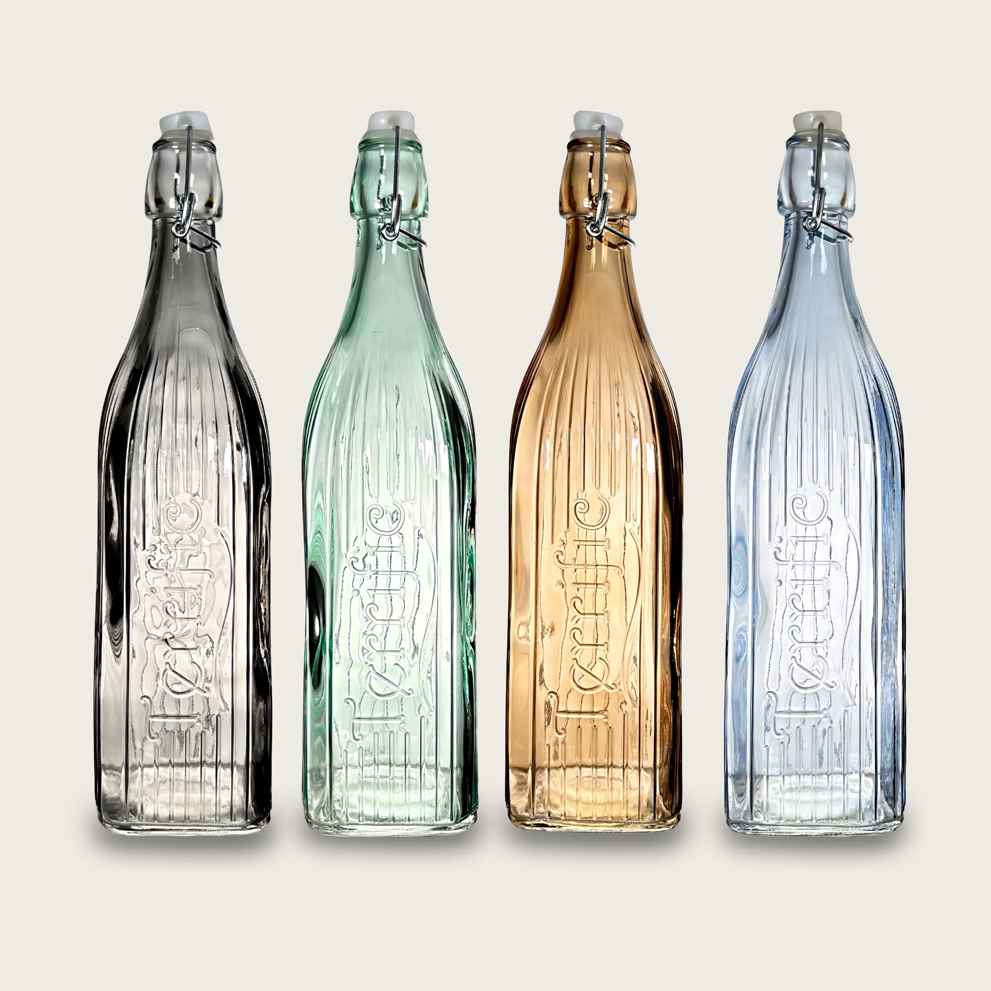 ARCA BOTTIGLIA VETRO 1LT COL. ASS.