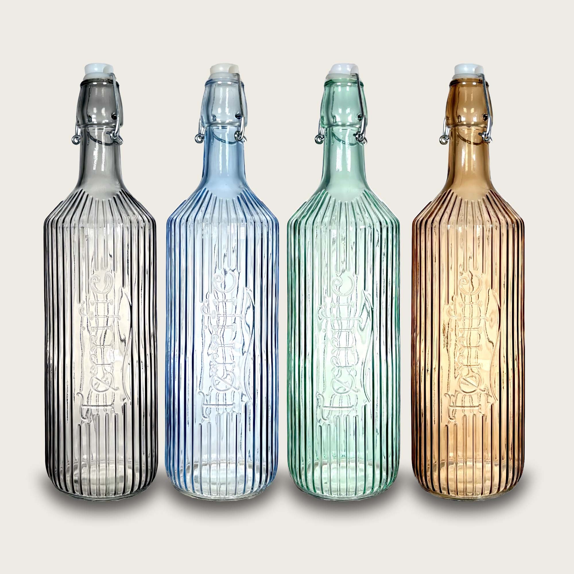 ARCA BOTTIGLIA VETRO 1LT COL. ASS.