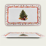 ARCA VASSOIO CHRISTMAS TREE 27X16CM XMAS NATALE