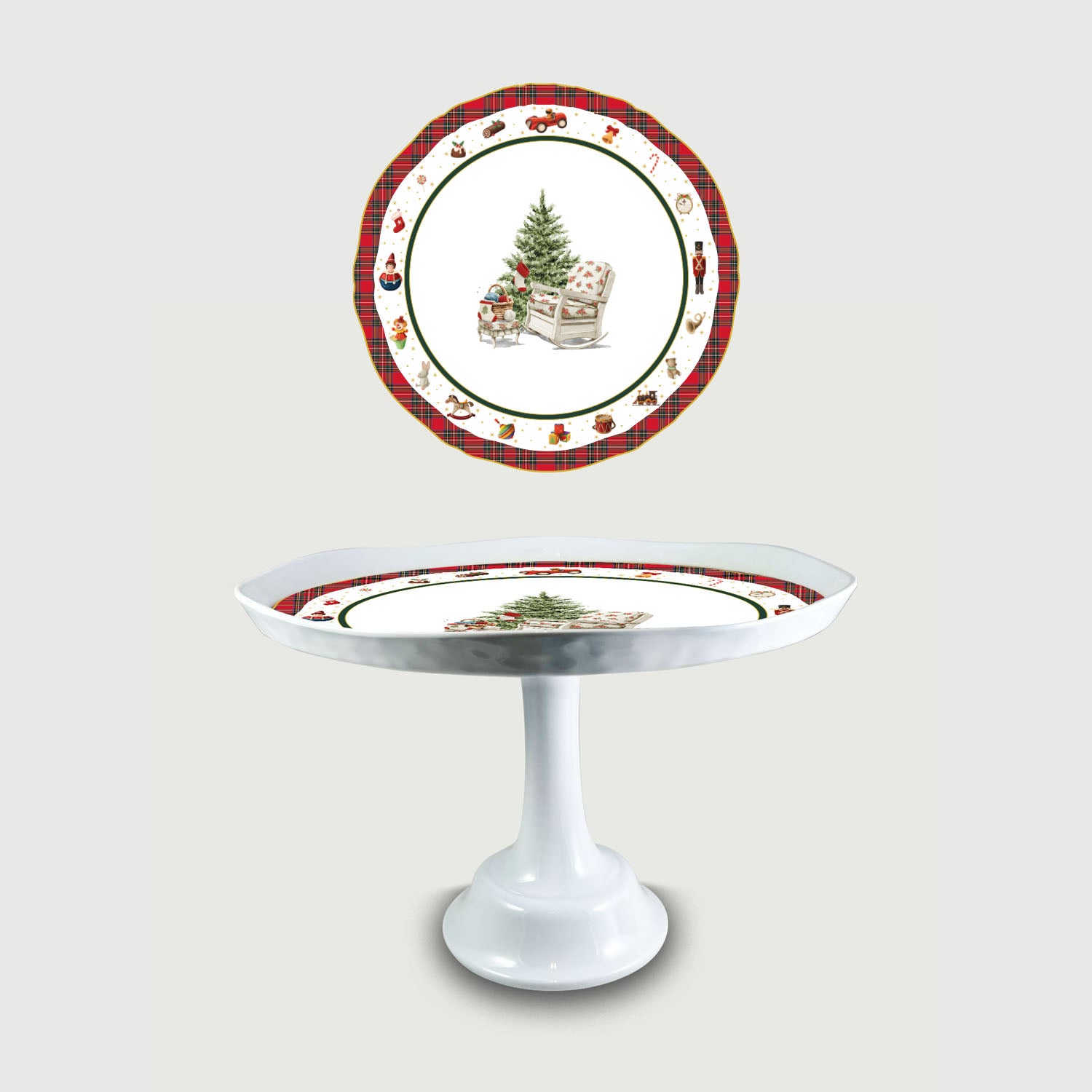 ARCA ALZATA C.TOYS CM.32 MELAMINA XMAS 32 CM – H 22,5 CM