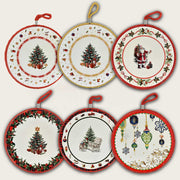 ARCA QUADRETTO TONDO C/CORDOLO CM.20 NATALE