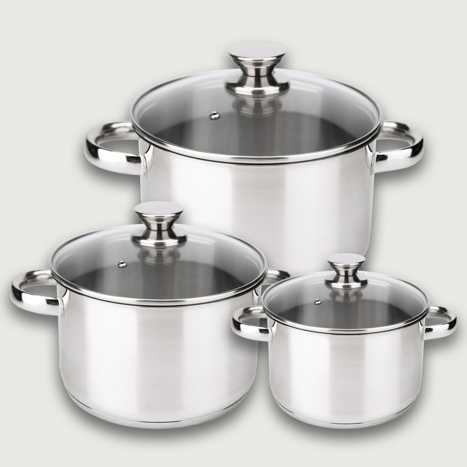 ARCA PENTOLE 3PZ C/COP 22/24/26 DIAMOND