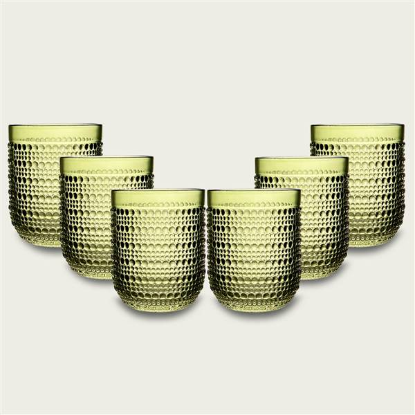 ARCA BICCHIERI 6PZ SERENITY VERDE 250ML 