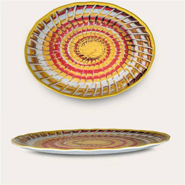 ARCA PIATTO OVALE 40X30 MELAM RICCIO GIA 