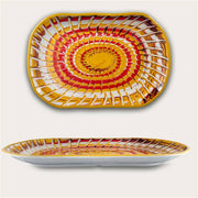 ARCA VASSOIO 36X23X3 MELAM RICCIO GIALL 
