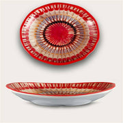 ARCA VASSOIO OVALE 44X33X6 RAGGIO ROSSO MELAMINA