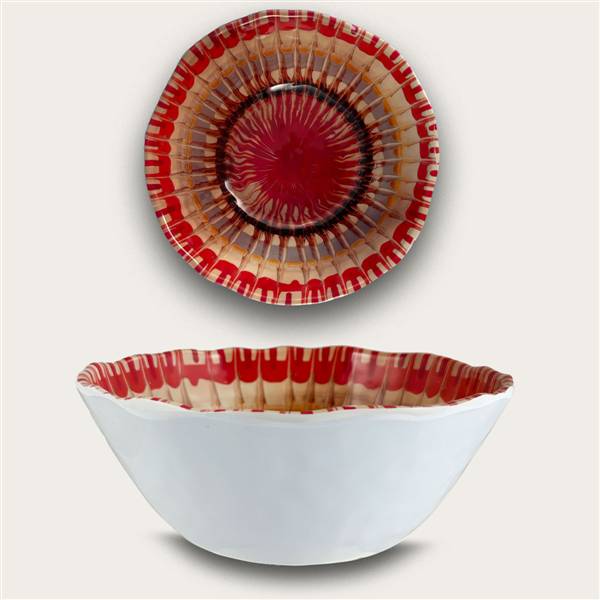 ARCA CIOTOLA CM.12 RAGGIO ROSSO MELAMINA 