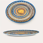 ARCA PIATTO OVALE 40X30 MELAM RICCIO BLU 