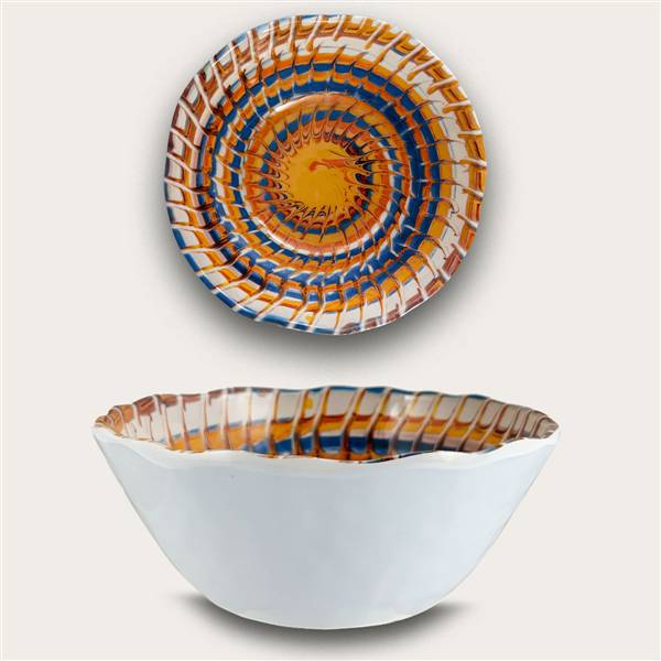 ARCA CIOTOLA CM.28 MELAM RICCIO BLU 