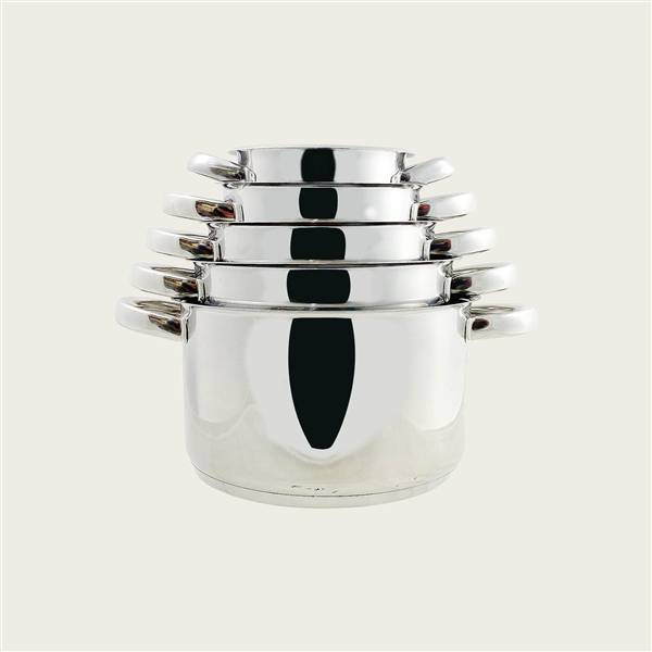 ARCA CASSERUOLE 5PZ 18/10 DIAMOND 