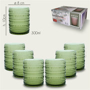 ARCA BICCHIERI 6PZ SERENITY VERDE 300ML 