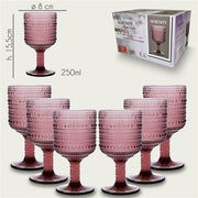 ARCA CALICI 6PZ SERENITY VIOLA 250ML 