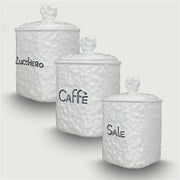 ARCA BARATTOLI 3PZ CM.10 H.15 BIANCO 